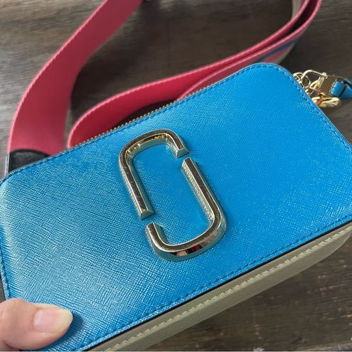 Marc Jacobs Blue Leather Snapshot Camera Bag - $155 - From OC