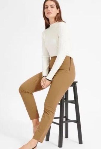 Everlane The Side-Zip Stretch Cotton Ankle Pants Khaki Trousers Office Job  SZ 8 - $45 - From Daniele