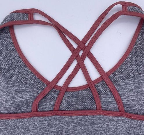 Cali Sports Cali Sport strappy breathable stretchy gray sports bra women  Size Medium - $19 - From Anas