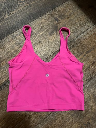 Lululemon Sonic Pink Align Tank Size 4