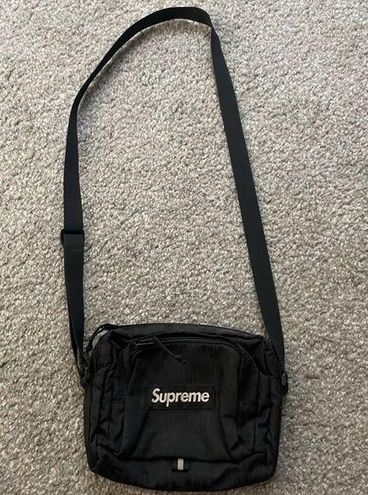 Supreme, Bags, Supreme Ss9 Black Shoulder Messenger Bag