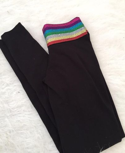 Cute booty lounge LEGGINGS MAGIC RAINBOW XS Black - $45 - From daisy