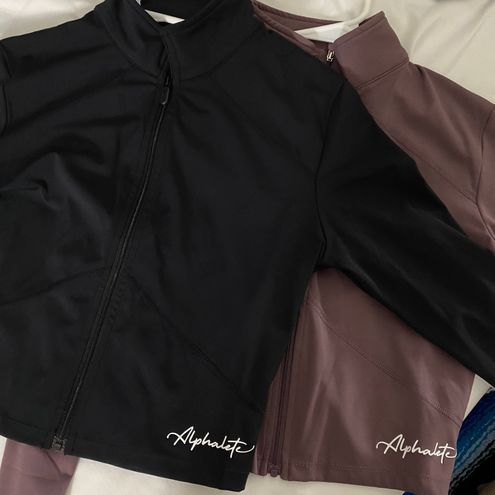 ALPHALETE BLACK PULSE JACKET brand new with tags 🏷️ - Depop