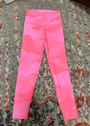 Aerie Neon Pink Camo Leggings