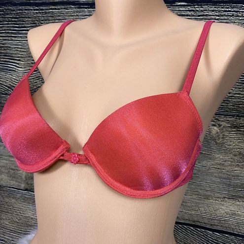 Lily Of France Vintage Bra Size 34A Push Up Style 1729 Peach Shimmer  Adjustable - $19 - From K