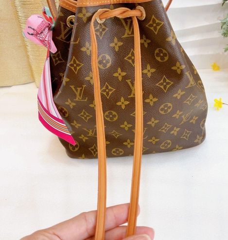 Louis Vuitton BEAUTIFUL ❤️ Authentic LV Noe Petit Drawstring Bucket  Shoulder Bag Monog… - $1367 - From Uta