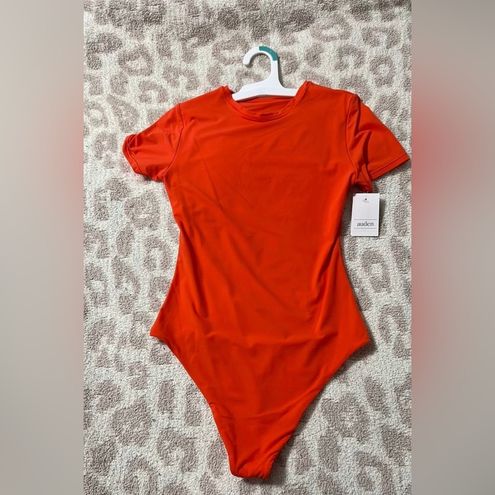 Target Auden Orange Bodysuit - $14 New With Tags - From Alexandra