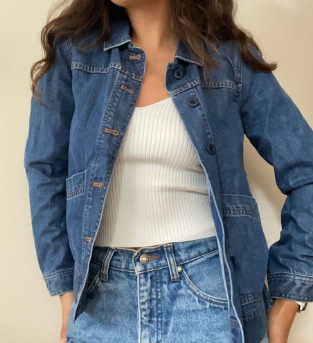 The Women's Chore Coat Denim | Hey Gang | Chore coat, Chore coat womens, Denim  coat