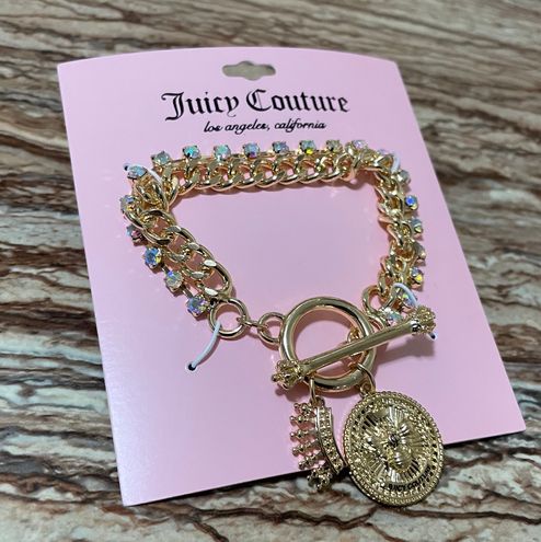 Juicy Couture Charm Bracelet Gold - $48 New With Tags - From