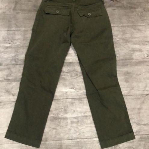 Lucky Brand olive green cropped pants Size 25 - $26 - From Erika