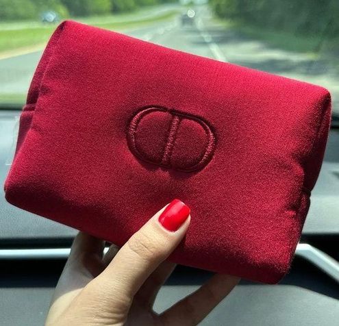 Dior Red VIP Makeup/Toiletry/Cosmetic Bag – Lookincredible