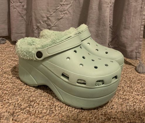high platform crocs