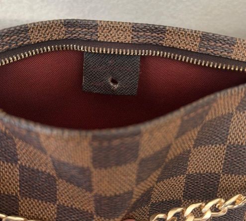 Louis Vuitton Damier Ebene Trousse Make Up Bag Mini Pochette Brown - $495  (52% Off Retail) - From Ella