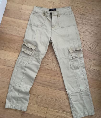Princess Polly stacey jean denim beige 