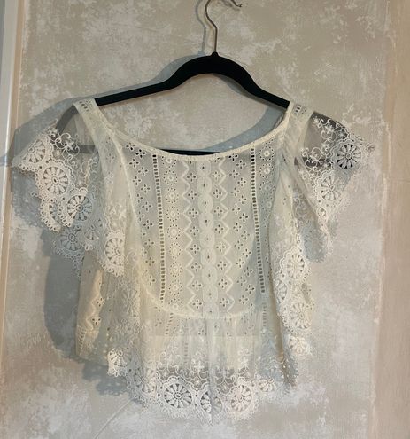 Aurelia Eyelet Top