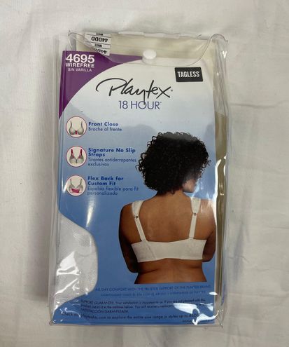 Womens 18 Hour 'Easier On' Front-Close Wirefree Bra with Flex Back