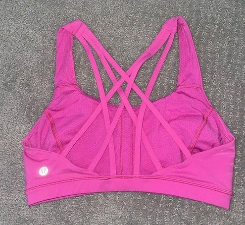 LULULEMON ENERGY SPORTS BRA SIZE 4