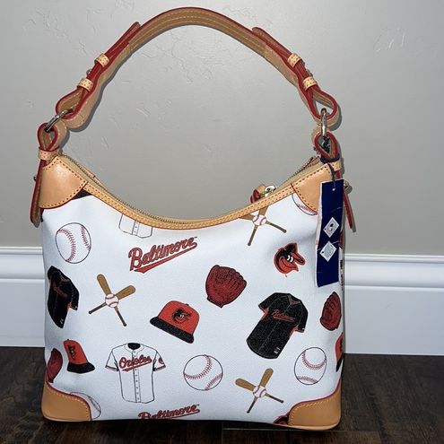 Dooney & Bourke Baltimore Orioles Triple Zip Crossbody Bag