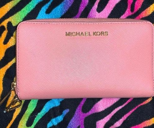 mk rose wallet