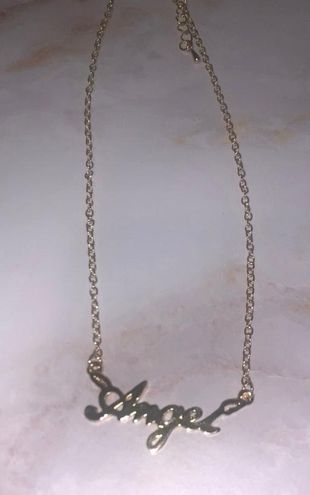 Brandy melville 2024 angel necklace