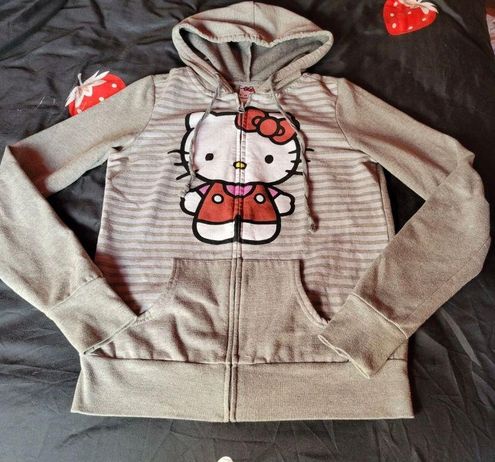 Hello Kittys Y2K Hooded Jacket Sanrios Loose Anime Figure Plush