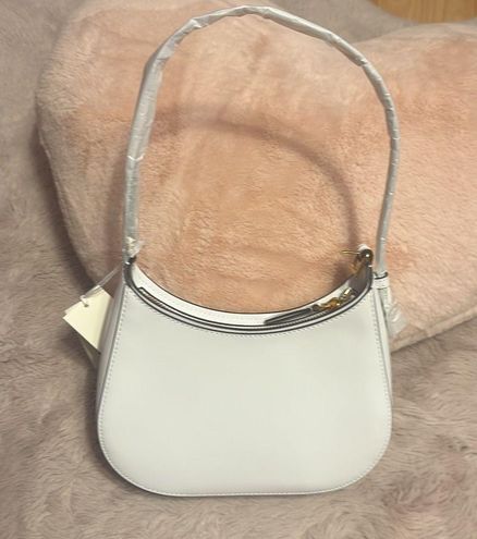 Tory Burch Optic White Emerson Patent Leather Top-Handle Crossbody Bag, Best Price and Reviews