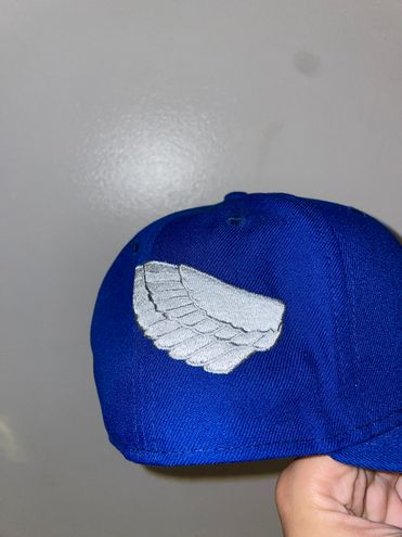 New Era Myfitteds Atlanta braves captain America wings size 7 1/8 brand new  Blue - $200 New With Tags - From Trendy