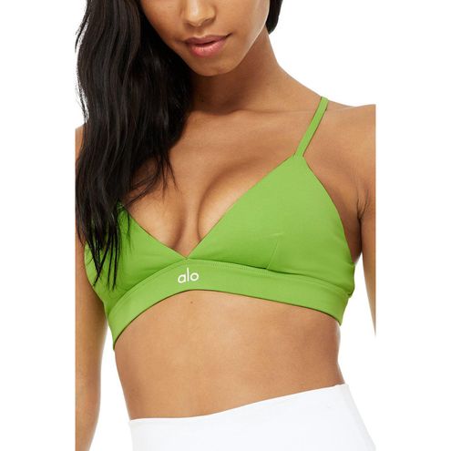 Alo Yoga Alo Splendor Bra Green Size M - $57 - From Ashley