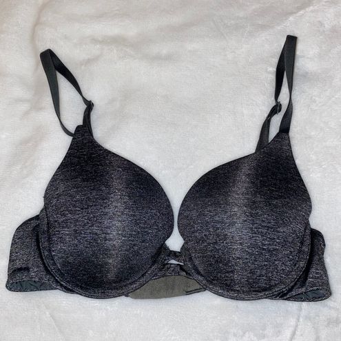 Victoria's Secret 32B “Perfect Shape” Grey / Gray Push Up Bra Size