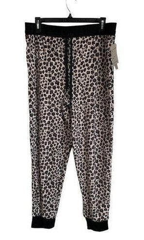 Felina Super Soft Printed Fleece Pajama pants size Large NEW Tan - $18 New  With Tags - From Marissa