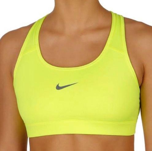 Dare hjem Strømcelle Nike Dry-fit Sports Bra Yellow Size XS - $14 (65% Off Retail) - From bee