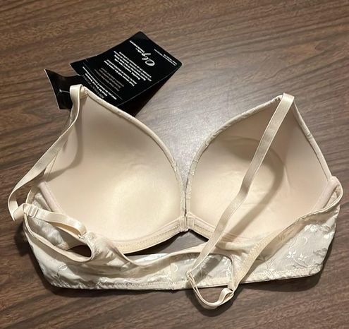 NWT Olga 36B Bodysilk Floral Front Close Wire Free Contour Bra #31033 Size  undefined - $35 New With Tags - From Jill