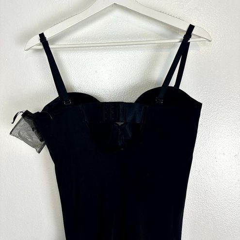 Spanx Suit Your Fancy Strapless Cupped Mid Thigh Bodysuit in Black X-Large  Size XL - $98 - From Dina