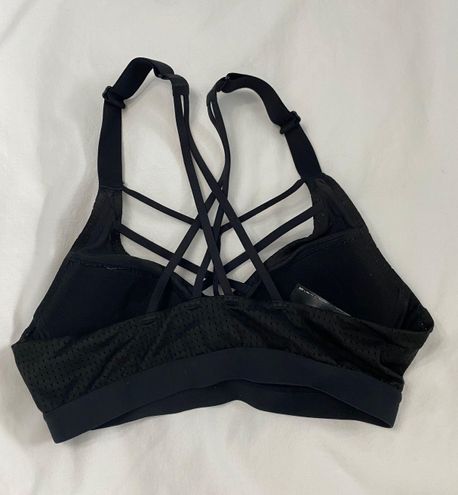 Victoria's Secret Black Strappy Sports Bra Size 32 A - $13 - From Madelyn