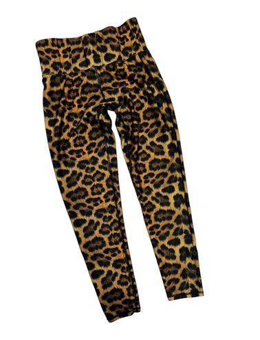 Hi-Shine Leggings in Leopard Goals –