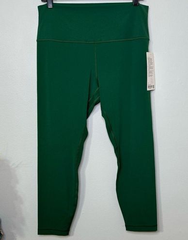 NWT lululemon Align legging with pockets. Everglade green. Size 4