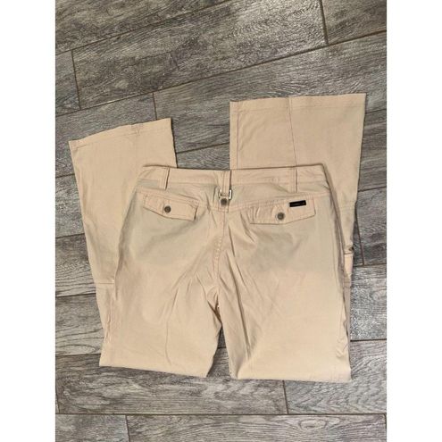 Athleta Dipper Cargo Pants size 14T 14 Tall Utility Pant Beige