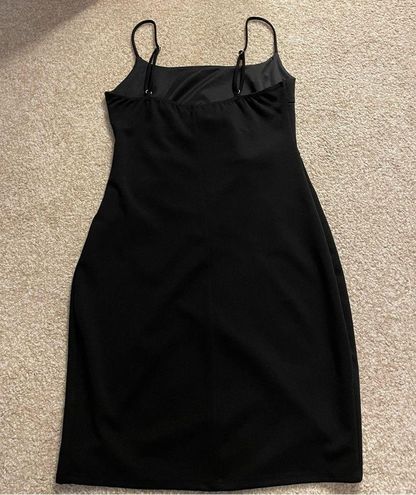 Cutout On The Town Black Cutout Bodycon Dress