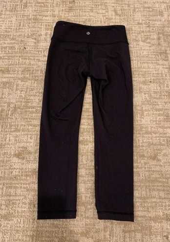 Lululemon Cropped Leggings Black Size 2