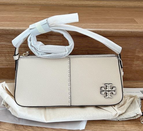 Tory Burch NWT McGraw Leather Shoulder Bag In Brie White - $288 (12% Off  Retail) New With Tags - From Zinute