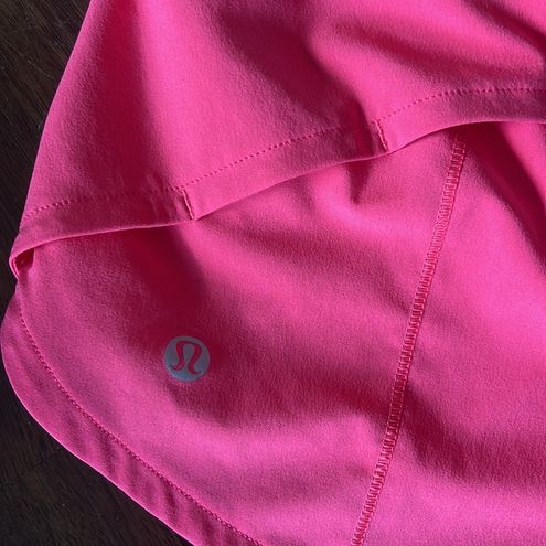 Lululemon speed up shorts, color lipgloss Pink Size 4 - $35 (48% Off  Retail) - From Haylie