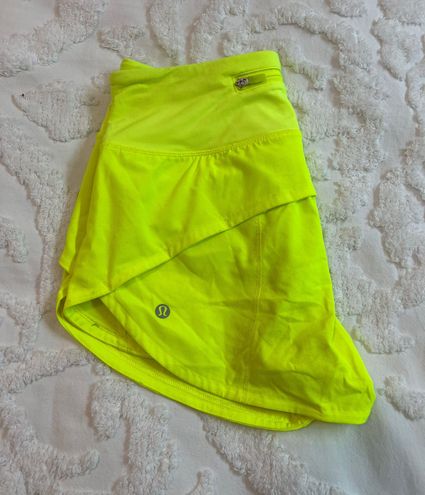 Lululemon Speed Up Shorts Yellow Size 2 - $50 (26% Off Retail) - From Ellie