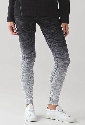 Lululemon Lululemon Wunder Under Hi-Rise Tight Ombre Melange Black