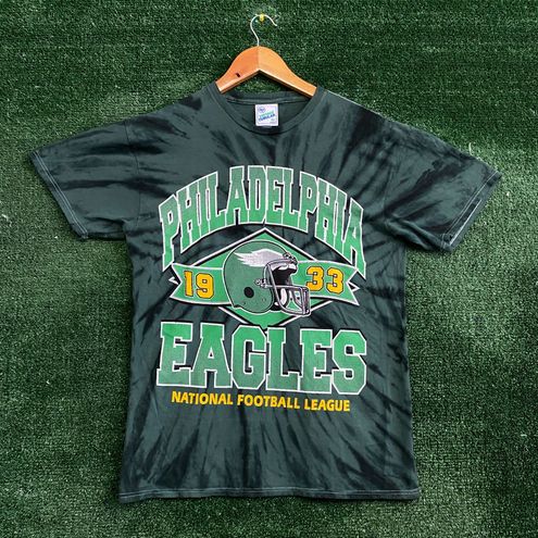 Tops, Dyed Philadelphia Eagles Cropped Sweatshirt M