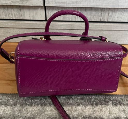 Coach Mini Rowan Satchel Crossbody Bag Purple - $130 (48% Off Retail) -  From Jen