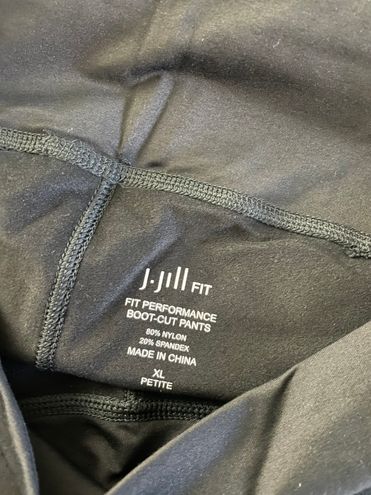 JJill FIT PERFORMANCE BOOT-CUT PANTS