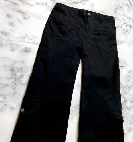 Athleta Black Dipper Nylon Utility Cargo Wide Leg Pants Size 2 - $35 - From  Kiki