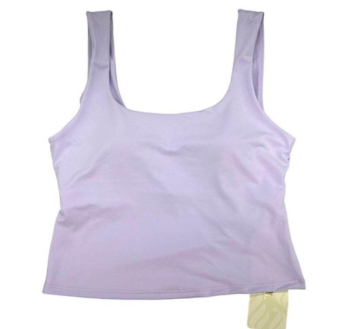 Fabletics NWT Oasis Twist Built In Bra Tank Purple Size L - $39 New With  Tags - From Alexus