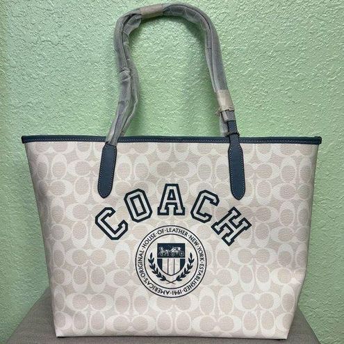 Coach Women's Varsity City Tote Handbag