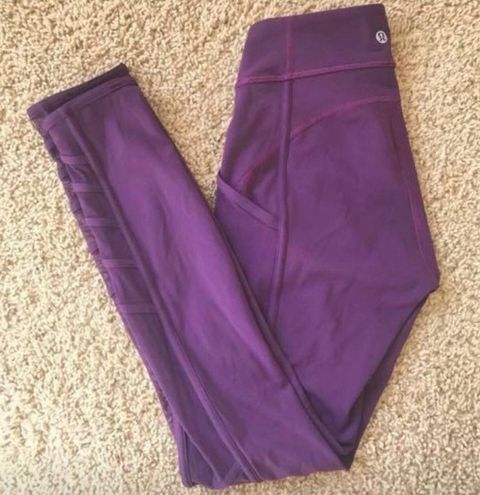 Lululemon Mesh Legging Purple Size 2 - $49 (50% Off Retail) - From Bich